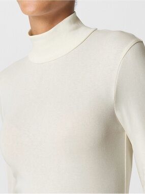 J Crew Long-sleeve everyday mockneck tee